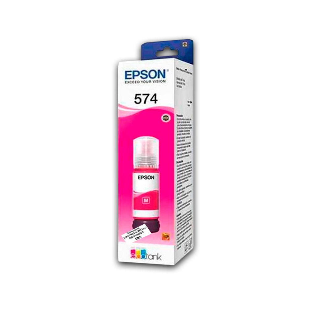 160-0015033-2 Tinta Epson T574320 Magenta 70 ml L8050, L18050 Original - Imagen 2