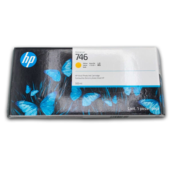 Tinta HP 746 Yellow P2V79A 300ml Z6, Z9 Original