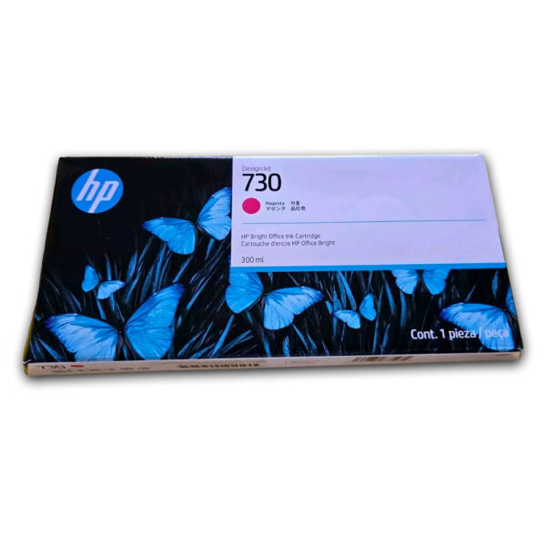 Tinta HP 730 Magenta P2V69A 300ml T1600, T1600dr Original Tinta HP 730 Magenta P2V69A 300ml T1600, T1600dr Original