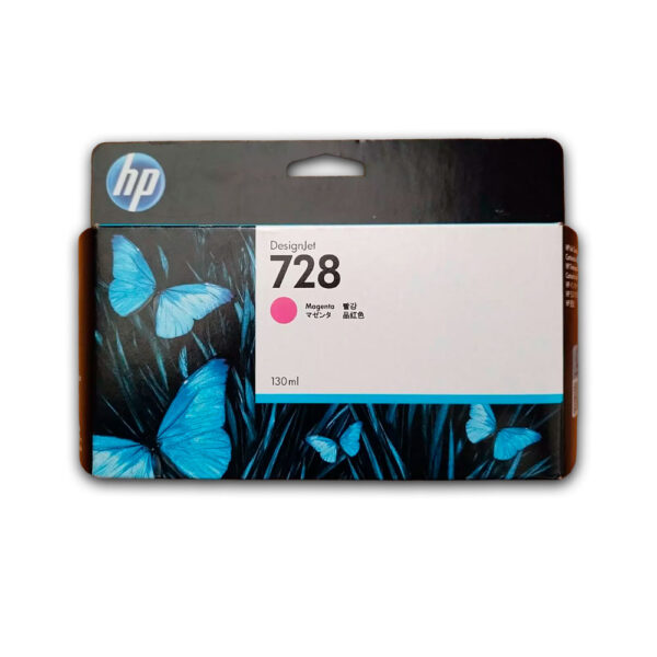 Tinta HP 728 Magenta F9J66A 130ml T730, T830 Original Tinta HP 728 Magenta F9J66A 130ml T730, T830 Original