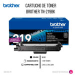 Toner Brother TN-219Bk Black 1.5K Pag HL-L3280CDW Original - Imagen 2