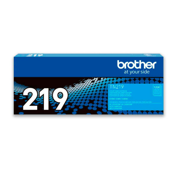 Toner Brother TN-219C Cian 1.2K Pag HL-L3280CDW Original Toner Brother TN-219C Cian 1.2K Pag HL-L3280CDW Original