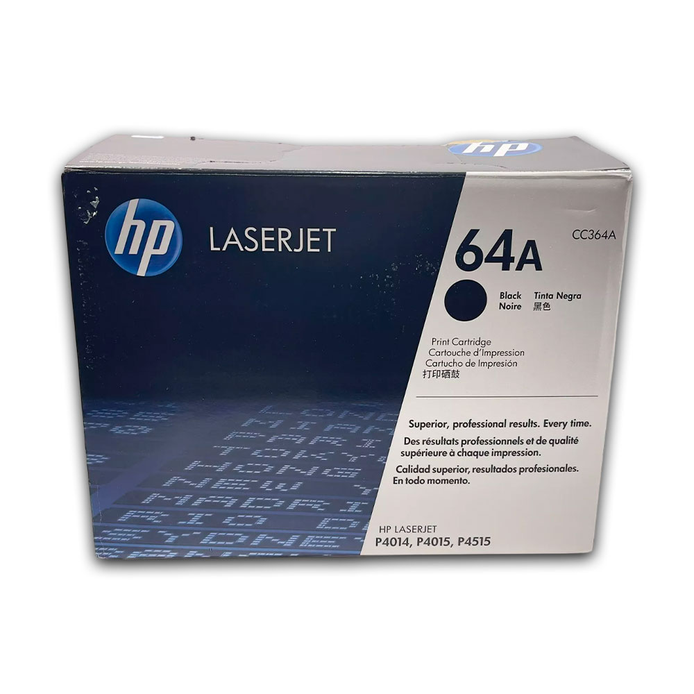 Toner Hp 64A Negro Cc364A 10K Pág. P4014dn Original