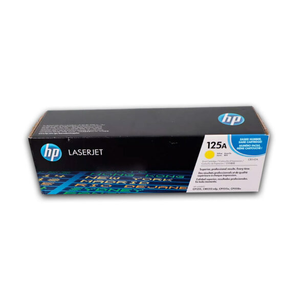 Toner Hp 125A Yellow Cb542A 1,4K Pág. CP1210 Original Toner Hp 125A Yellow Cb542A 1,4K Pág. CP1210 Original