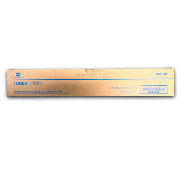 Toner Konica Minolta TN-513 Black 24,400 Pág. 308 Original Toner Konica Minolta TN-513 Black 24,400 Pág. 308 Original