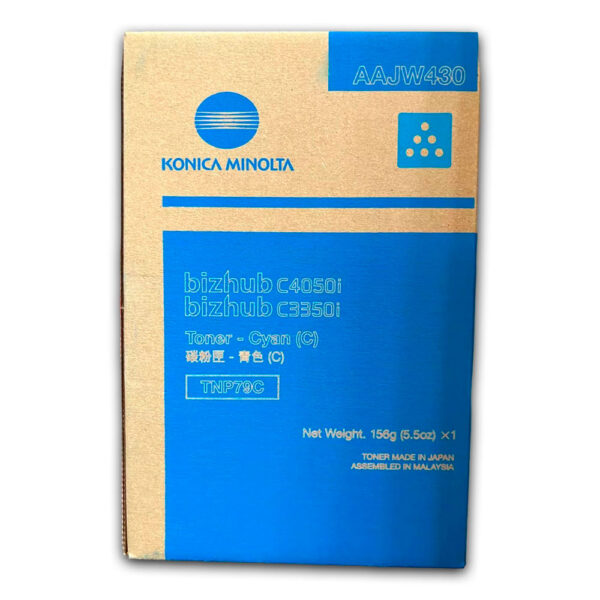 Toner Konica Minolta TNP-79C Cyan 9K Pág. C3300i Original Toner Konica Minolta TNP-79C Cyan 9K Pág. C3300i Original