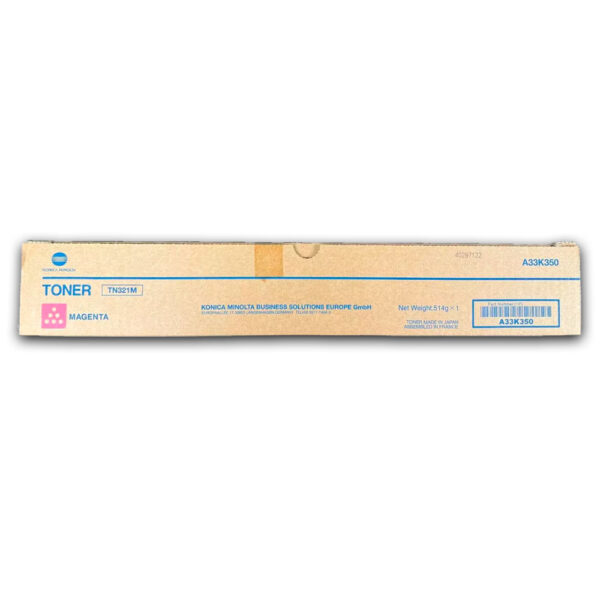 Tóner Konica Minolta TN-321M 25K Pág. BH C224e Original Tóner Konica Minolta TN-321M 25K Pág. BH C224e Original