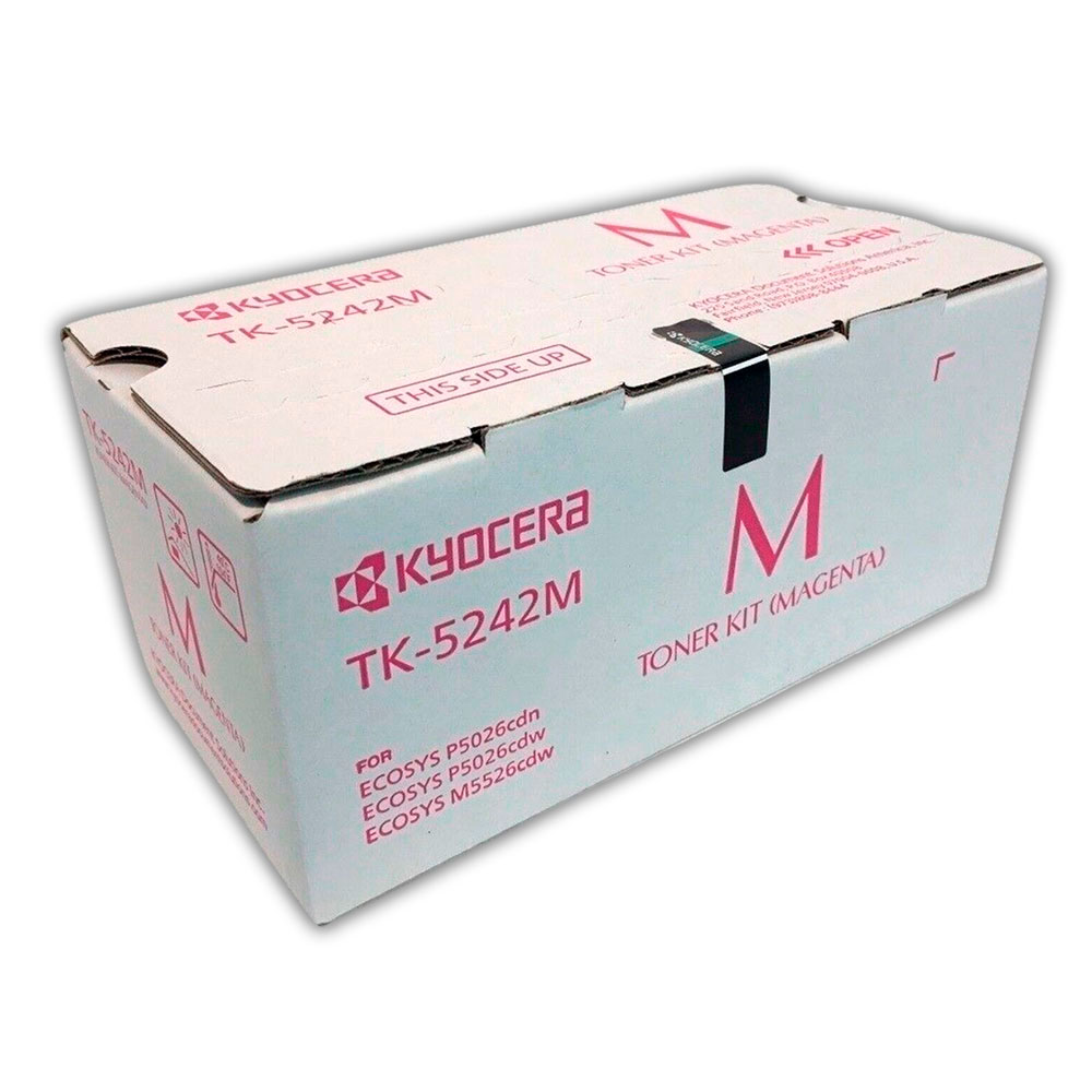 1603-001370-2 Toner Kyocera TK-5242M Magenta 3K Pág. M5526CDW Original - Imagen 2