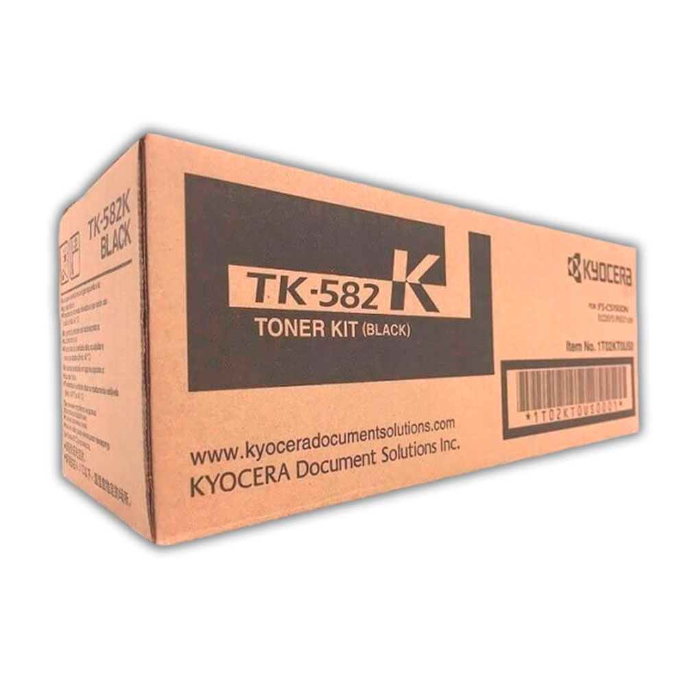 1603-001371-2 Toner Kyocera TK-582K Negro 3.5K Pág. Fs-C5150dn Original - Imagen 2