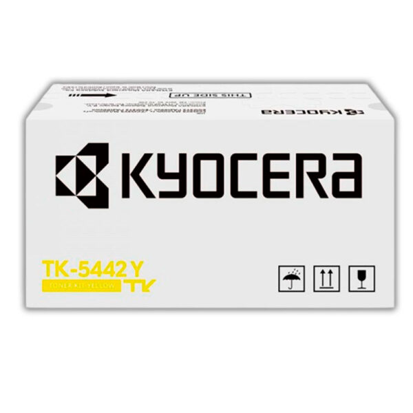 Tóner Kyocera TK-5442Y Yellow 2.4 K Pág. MA2100cfx Original Tóner Kyocera TK-5442Y Yellow 2.4 K Pág. MA2100cfx Original