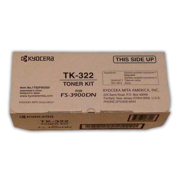 Tóner Kyocera TK-322 Negro 15K Pág. FS-3900DN Original Tóner Kyocera TK-322 Negro 15K Pág. FS-3900DN Original