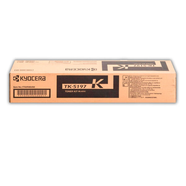 Toner Kyocera TK-5197K Negro 15K Pág. 306ci Original Toner Kyocera TK-5197K Negro 15K Pág. 306ci Original