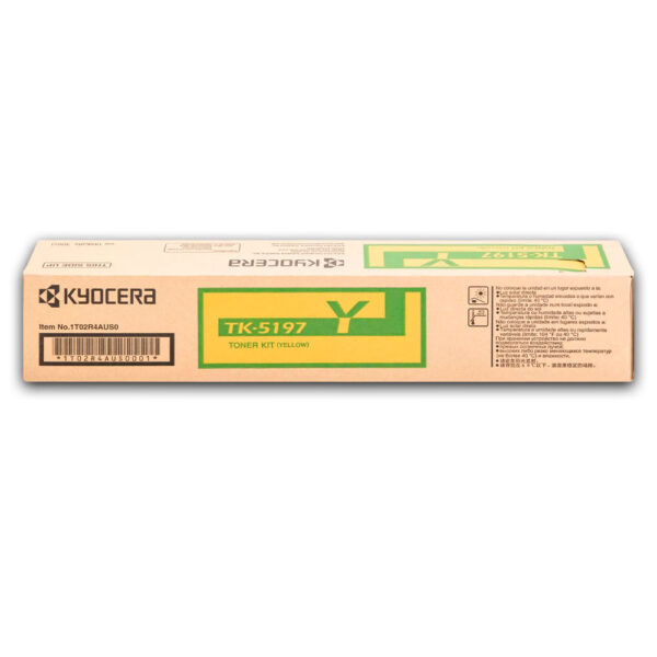 Toner Kyocera TK-5197Y Yellow 7K Pág. 306ci Original Toner Kyocera TK-5197Y Yellow 7K Pág. 306ci Original