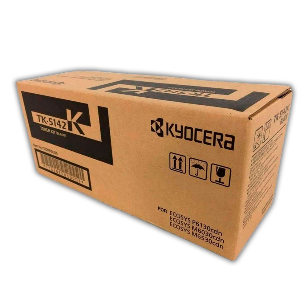 1603-001385-2 Toner Kyocera TK-5142K Negro 7K Pág. M6030cdn Original - Imagen 2