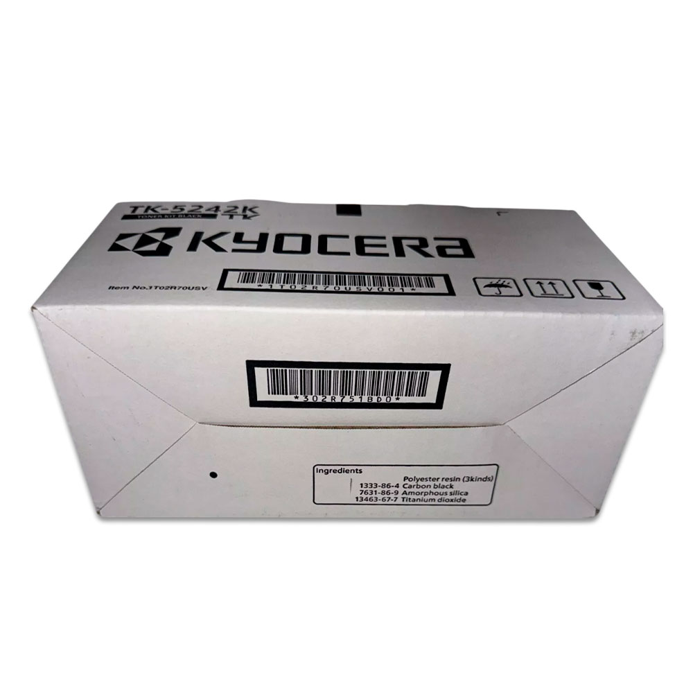 1603-001387-2 Toner Kyocera TK-5242K Negro 4K Pág. M5526CDW Original - Imagen 2