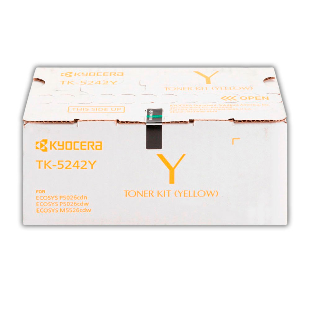 Toner Kyocera TK-5242Y Yellow 3K Pág. M5526CDW Original