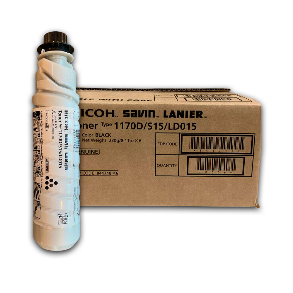 1603-001397-2 Toner Ricoh 841718 Negro 7.5K Pág. MP161, 1515MF Original - Imagen 2