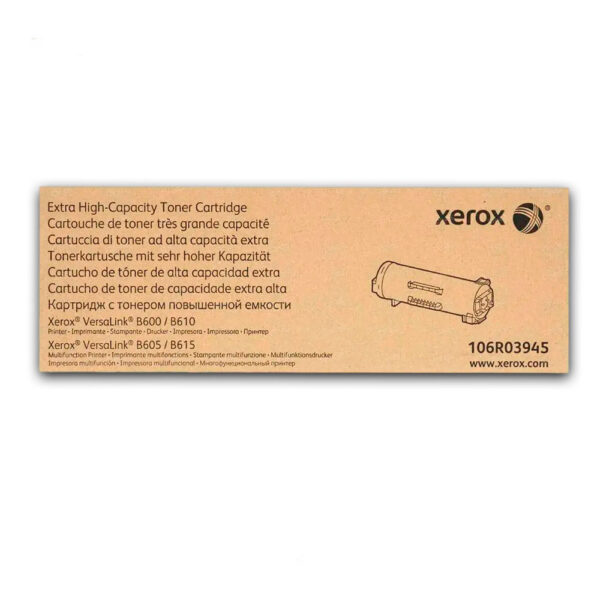 Toner Xerox 106R03945 Negro Original Toner Xerox 106R03945 Negro Original
