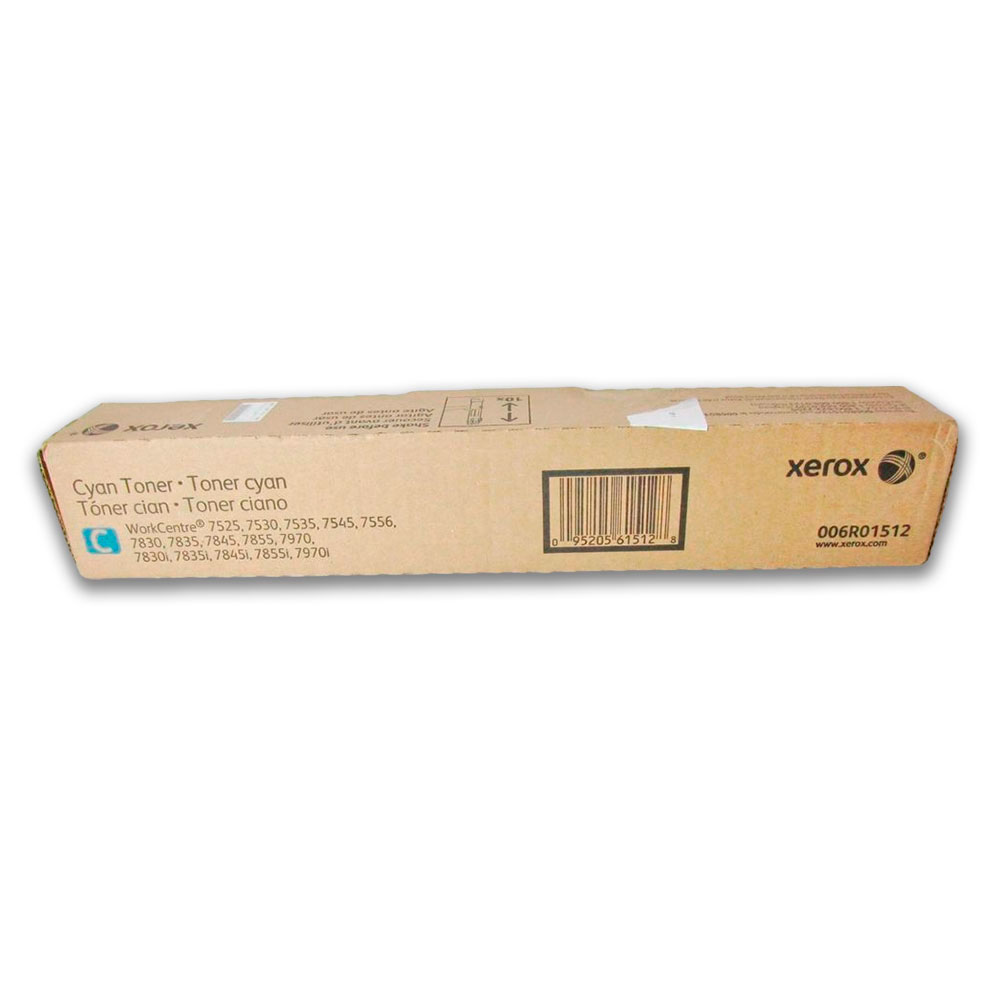 Toner Xerox 006R01512 Cian 15K Pág. WC 7525, 7835 Original