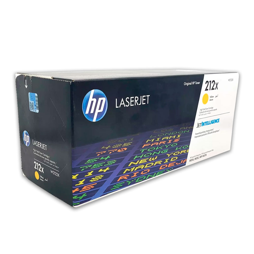 1604-001465-2 Toner Hp 212X Yellow W2122X 10K Pág. MFP 578, 554DN Original - Imagen 2