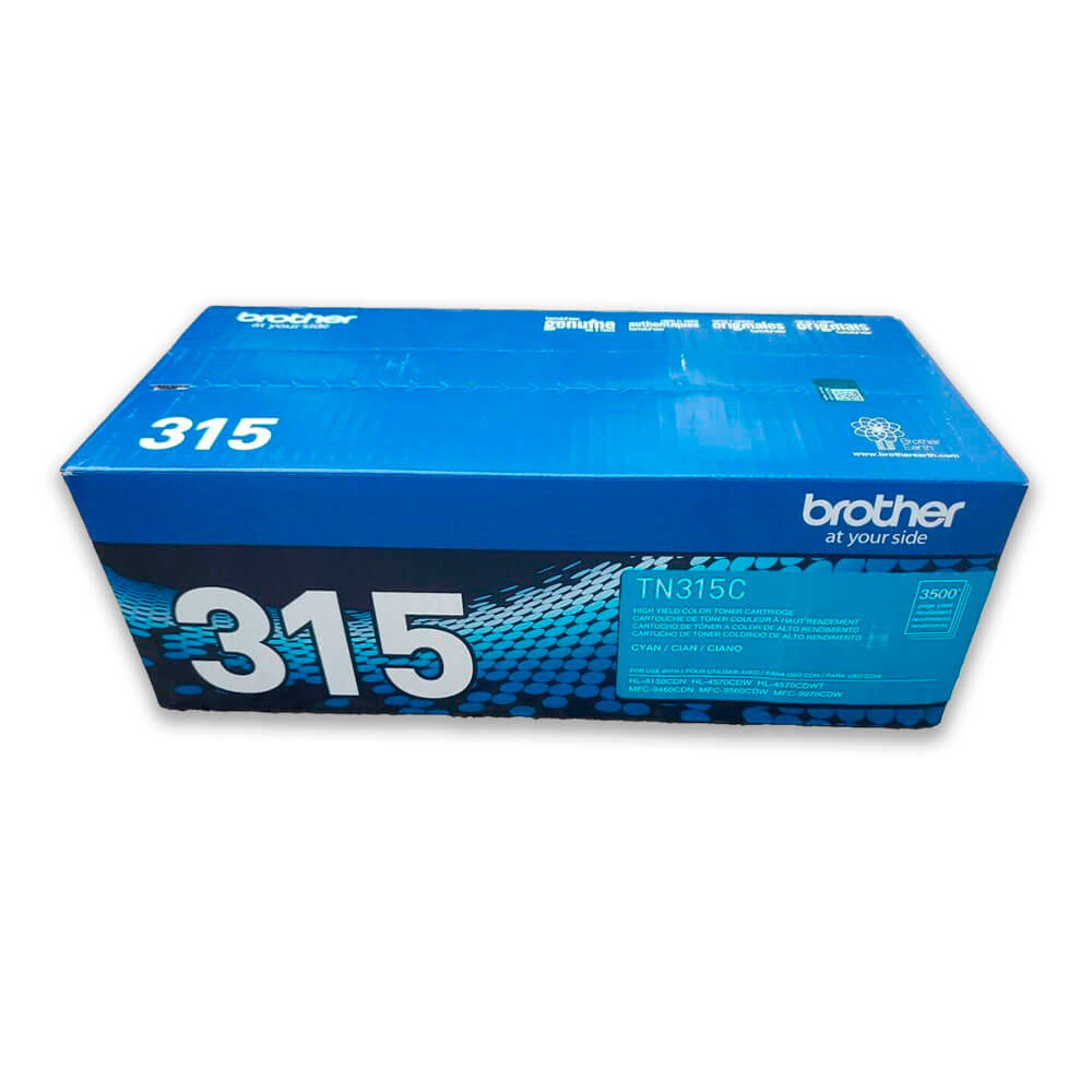1604-001474-2 Toner Brother TN-315C Cian 3.5K Pág. HL-4150, 4570 Original - Imagen 2