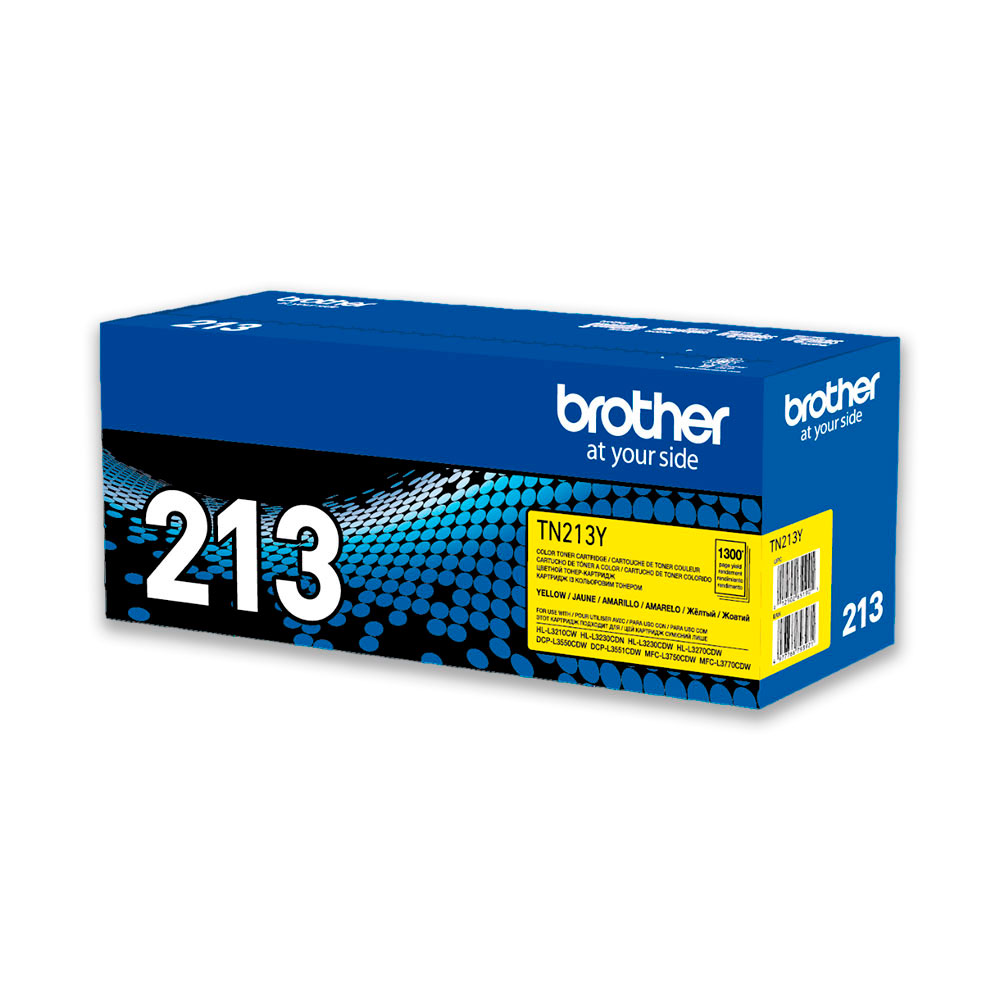 1604-001483-2 Toner Brother TN-213Y Yellow 1.3K Pág. HL L3270 Original - Imagen 2