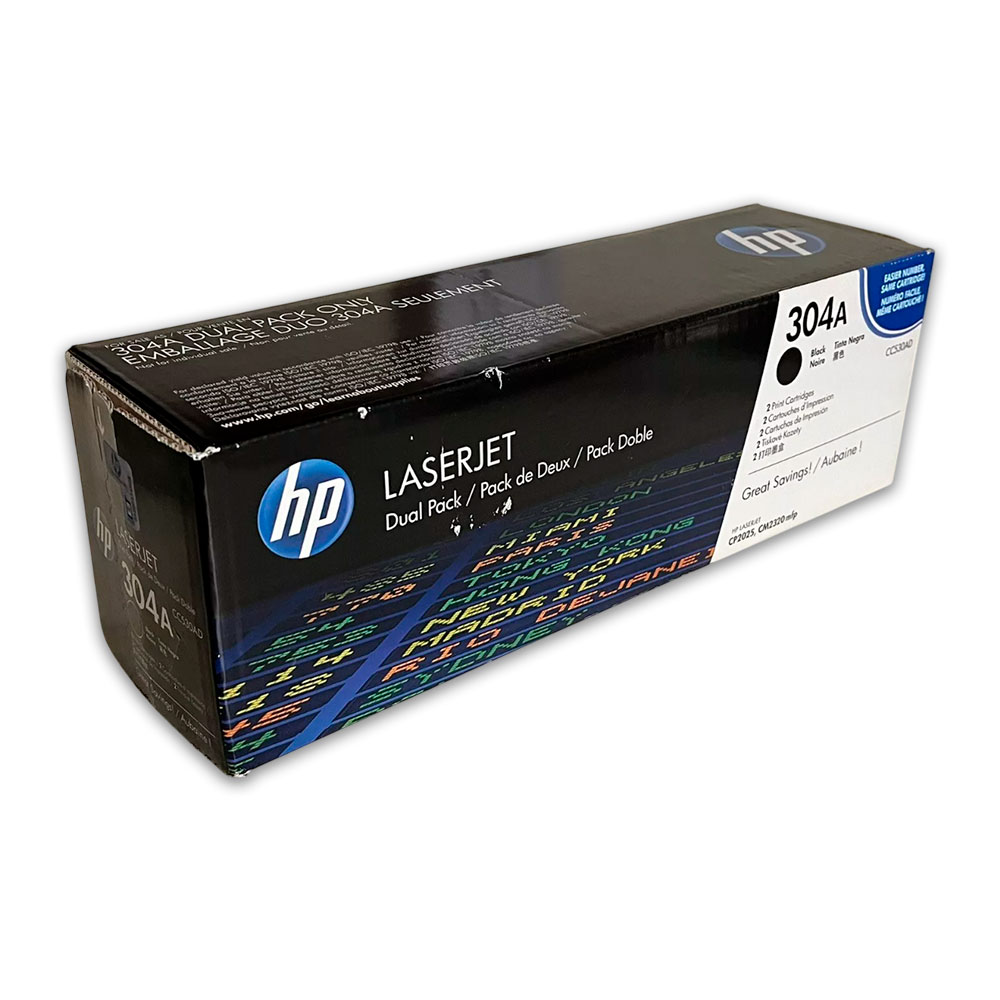1604-001484-2 Toner Hp 304A Negro CC530A 3.5K Pág. CP2025 Original - Imagen 2