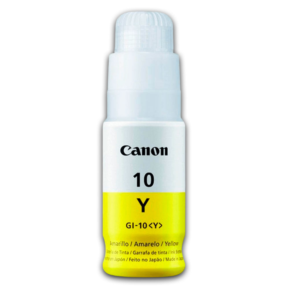 1604-001508-2 Tinta Canon Gi-10Y Yellow 7.7K Pag G5010, G6010 Original - Imagen 2