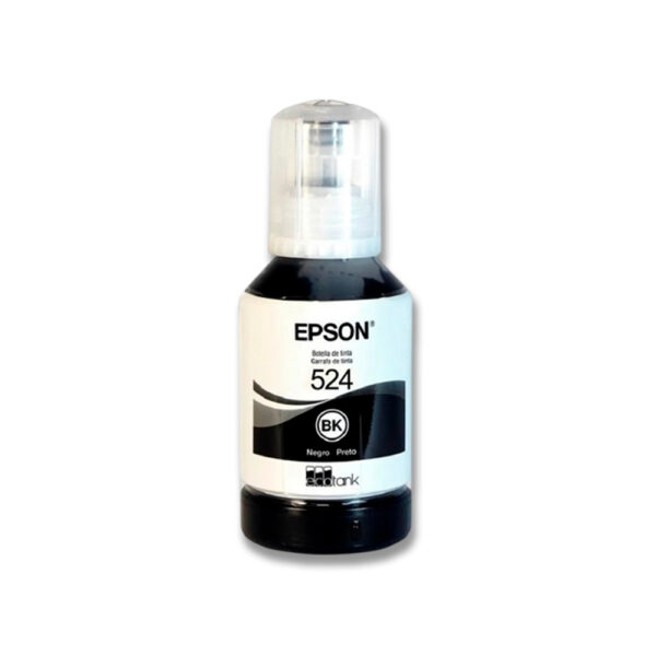 Botella de Tinta Epson T524120 Negro 7.5K Pag L6580 Original Botella de Tinta Epson T524120 Negro 7.5K Pag L6580 Original