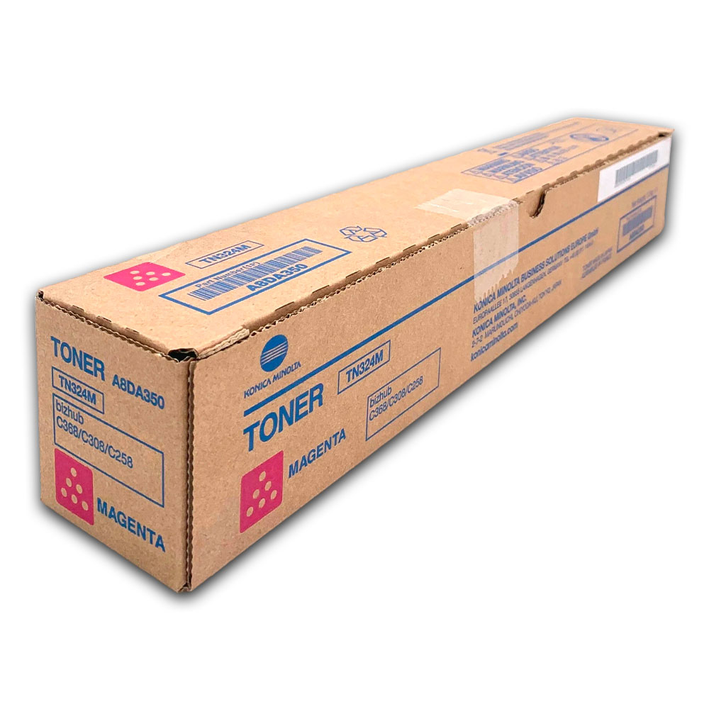 1604-001552-2 Tóner Konica Minolta TN-324M Magenta 26K Pag C258 original - Imagen 2