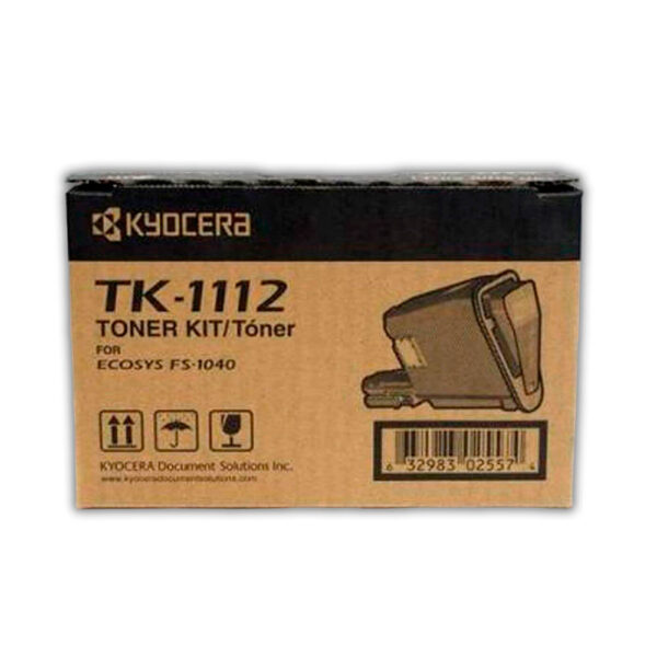 Toner Kyocera TK-1112 Negro 2.5K Pag FS 1040 Original Toner Kyocera TK-1112 Negro 2.5K Pag FS 1040 Original