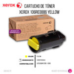 Toner Xerox 106R03886 Yellow 9K Pág. C505 Original - Imagen 2