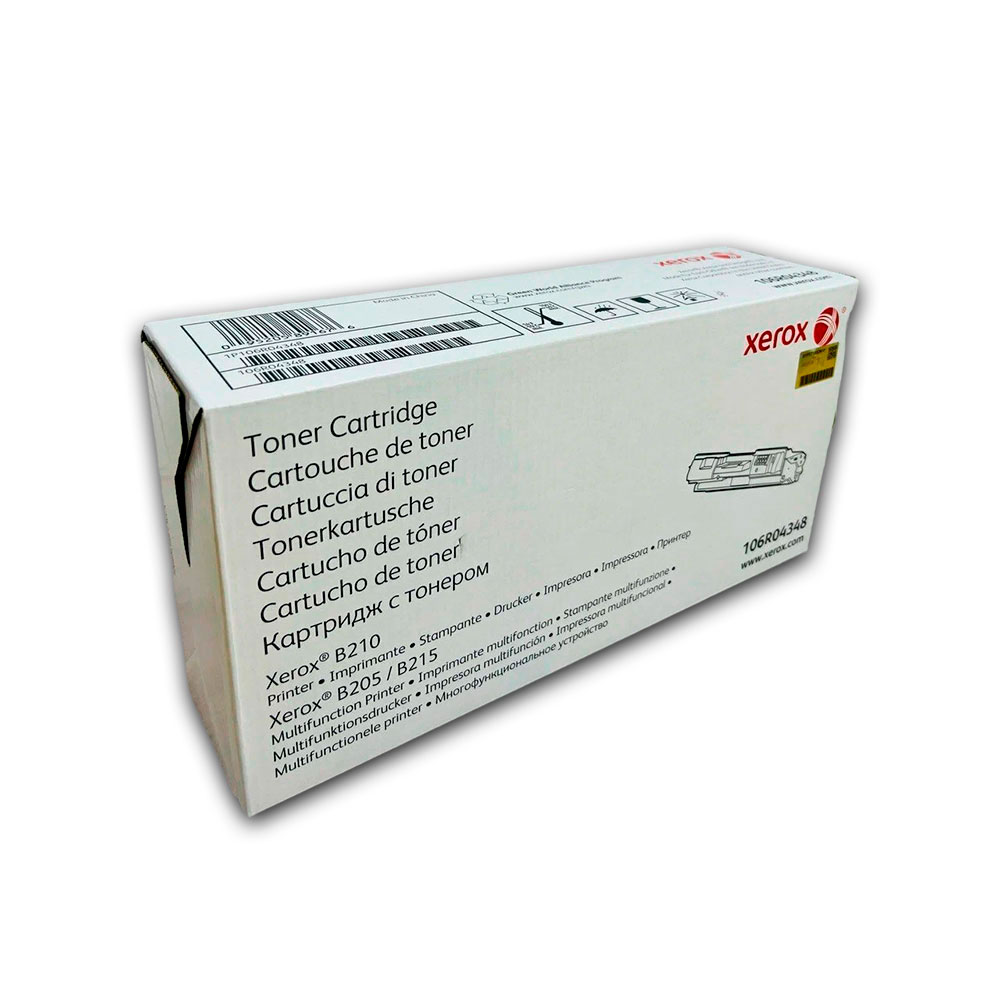 1604-001585-2 Toner Xerox 106R04348 Negro 3.000 Pág. B215 Original - Imagen 2