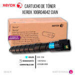 Toner Xerox 106R04042 Cyan 7.600 Pág. C8000 Original - Imagen 2