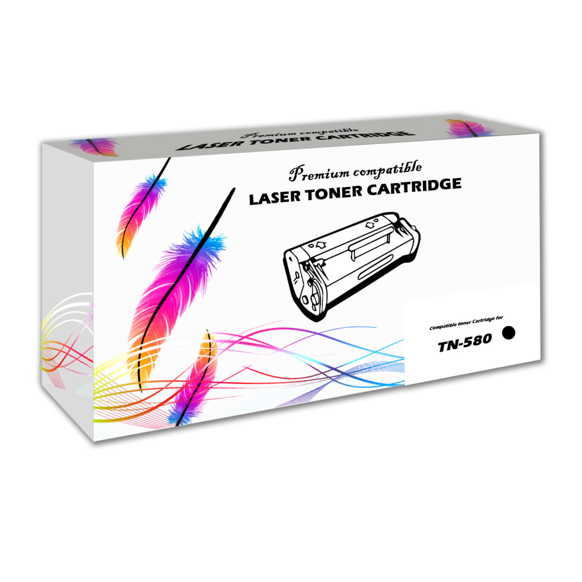 Toner Brother TN-580 Negro 7K Pág. HL-5240 Compatible