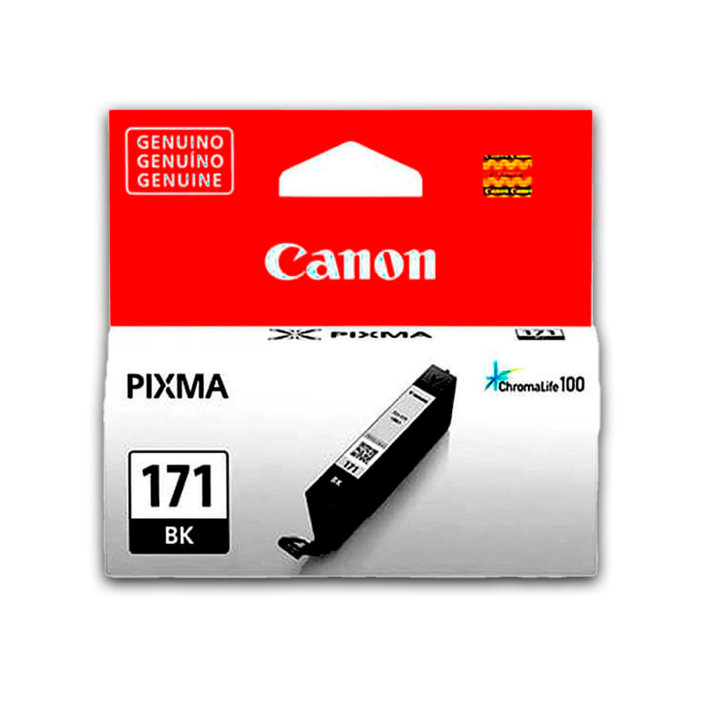 Tinta Canon Cli-171 Black 6.5ML MG5710 Original