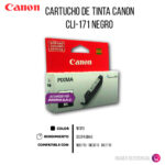 Tinta Canon Cli-171 Black 6.5ML MG5710 Original - Imagen 2
