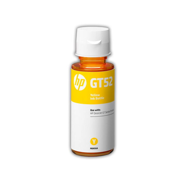 Tinta Hp GT52 Yellow M0H56Al 8K Pág. 115, 410 Original Tinta Hp GT52 Yellow M0H56Al 8K Pág. 115, 410 Original