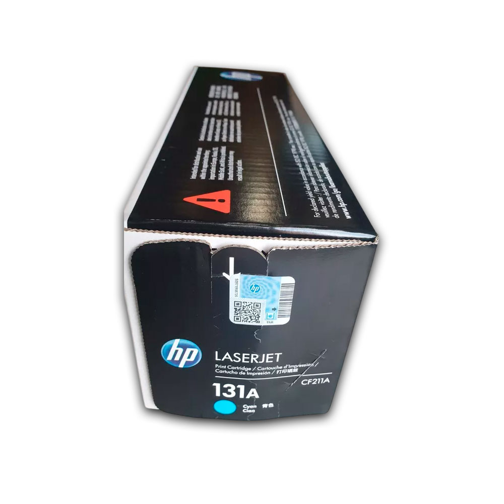 3453-43536346-2 Toner Hp Cf211A (131A) L.J. 200 M276 Cyan - Imagen 2