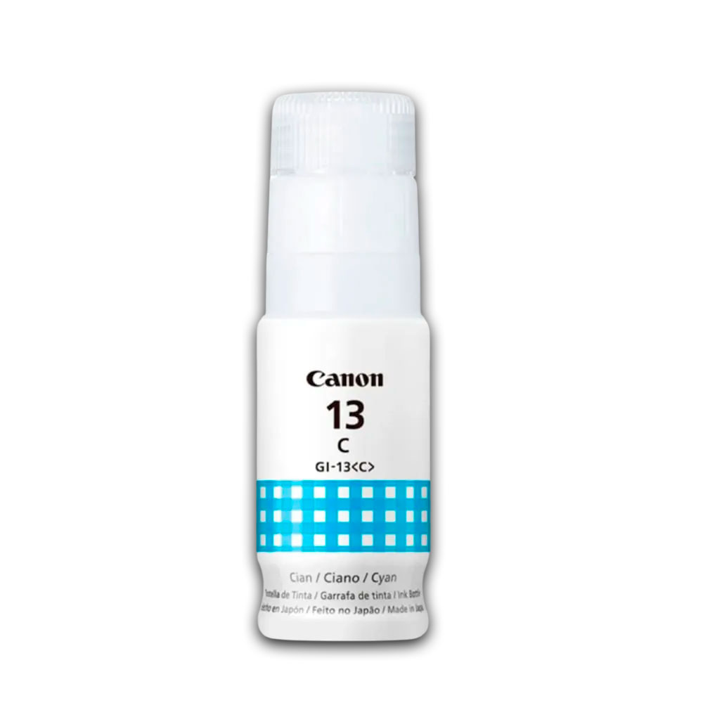 3565-677565-2 Tinta Canon Gi-13 C Cian 70ML G510 Original - Imagen 2