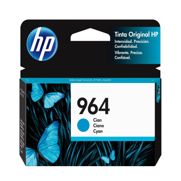 Tinta Hp 3Ja50Al (964) Cyan (Ojp 9010) 700 Pgs Tinta Hp 3Ja50Al (964) Cyan (Ojp 9010) 700 Pgs