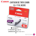 Tinta Canon Cli-171 Xl Black 10,8ML MG5710 Original - Imagen 2