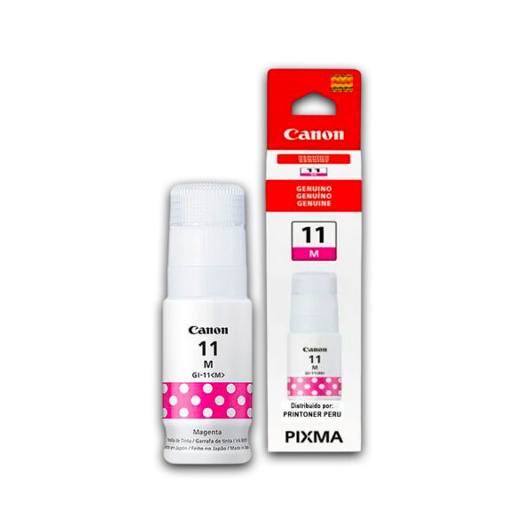 Tinta Canon Gi-11M Magenta 6,000 Pág. G2160 Original Tinta Canon Gi-11M Magenta 6,000 Pág. G2160 Original