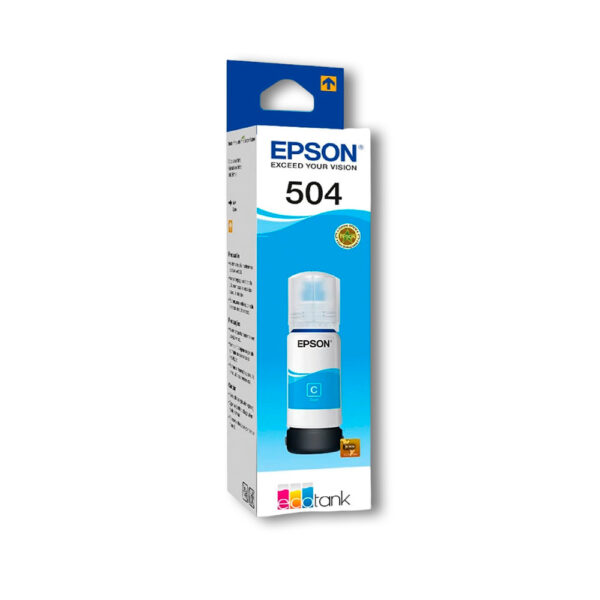 Tinta Epson T504220-Al Cian 70ML L4150 Original Tinta Epson T504220-Al Cian 70ML L4150 Original