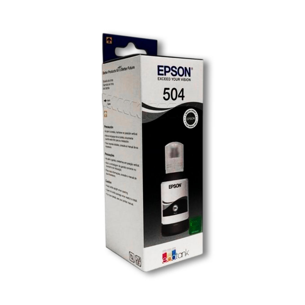 758-567567-2 Tinta Epson T504120-Al Negro 127ML L14150 Original - Imagen 2
