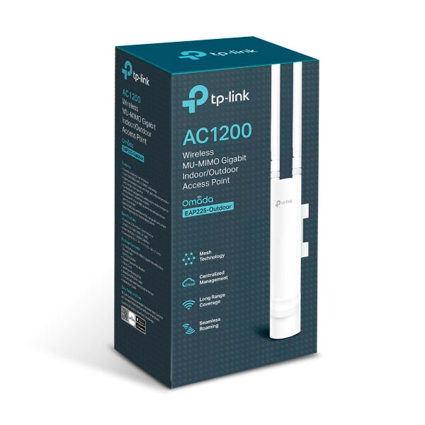 ACCESS POINT TP-LINK EAP225-OUTDOOR  OMADA AC1200 WIRELESS ACCESS POINT TP-LINK EAP225-OUTDOOR  OMADA AC1200 WIRELESS