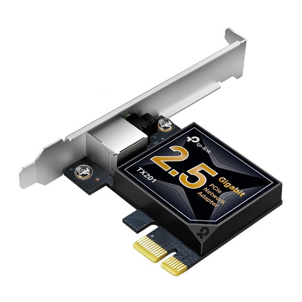ADAPTADOR TP-LINK TX201 PCIE 2.5 GIGABIT ADAPTADOR TP-LINK TX201 PCIE 2.5 GIGABIT