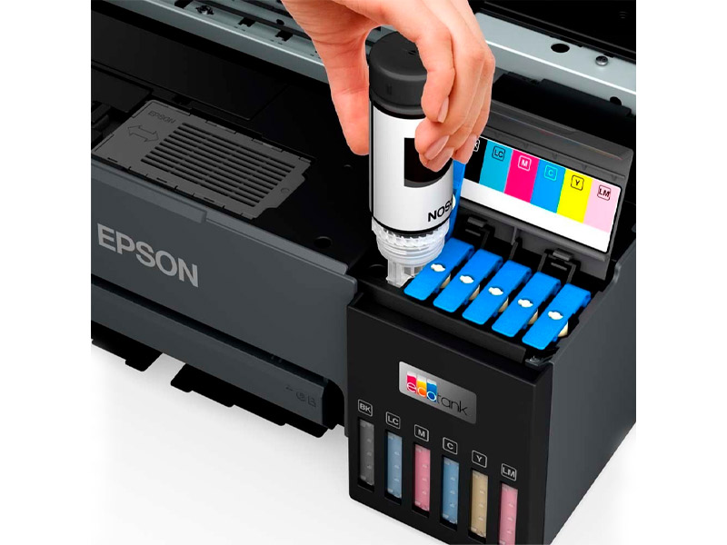 C11CK37301_004 IMPRESORA EPSON ECO TANK FOTOGRAFICA L8050 WIFI - Imagen 4