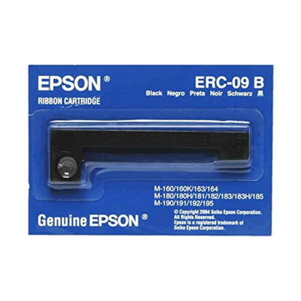 Cinta Epson Erc-09B Para M-160, M-180, M-190 Cinta Epson Erc-09B Para M-160, M-180, M-190