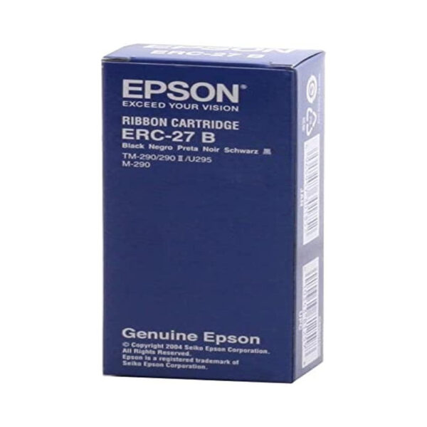 Cinta Epson Erc-27B Para Tm.290, Tm-290Ii, Tm-U295 Cinta Epson Erc-27B Para Tm.290, Tm-290Ii, Tm-U295